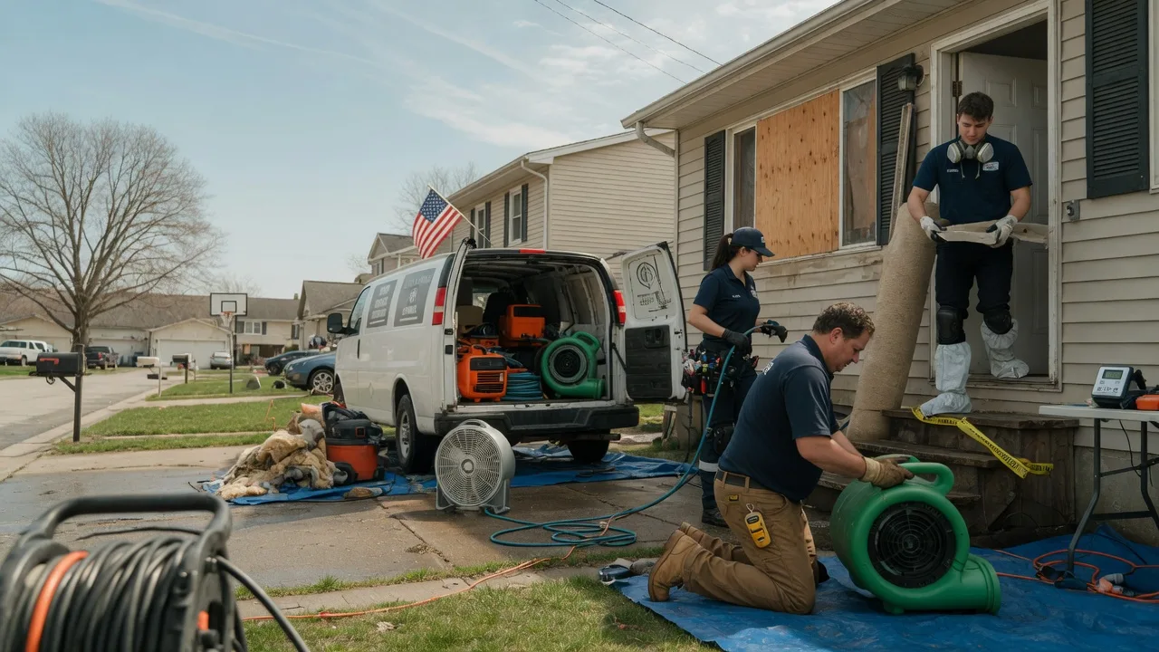 Water Damage Restoration in New Concord, OH near me